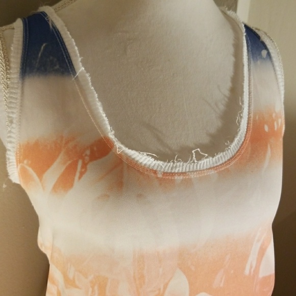 Zara Raw Hem Tank - Picture 4 of 8
